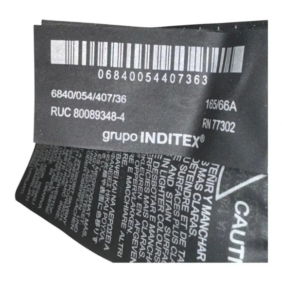 Zara Red Top and Dark Blue Boot Cut Jeans - Picture 7 of 8